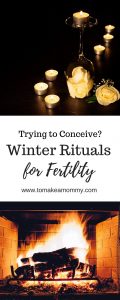 Simple rituals for fertility during the winter or at the Imbolc celebration