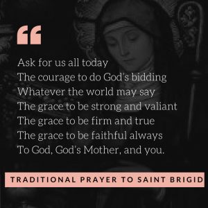 Prayer to St Brigid for Fertility Saint Bridget during Infertility and TTC