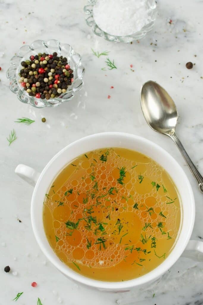 My Bone Broth Recipe for Fertility Easy Chicken Bone Broth To Make a