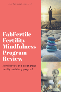 Research shows that fertility Mindfulness group programs lead to nearly tripling the pregnancy rate of those undergoing IVF. Why wouldn't you do a program?