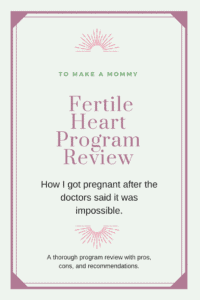 One of the best, if not the best, fertility mind-body programs out there. This is for women who are struggling with infertility and are ready to take their baby journey to the next step! Includes visualization, meditation, body work, yoga, diet, and more. It helped me get pregnant!