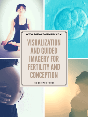 How to use visualization, guided imagery, and meditation to increase fertility and your chances of getting pregnant when trying to conceive! Plus, the programs I used to overcome infertility and get pregnant!