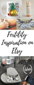 Fertility Gift Guide on Etsy, Infertiltiy, IVF, IUI, TTC