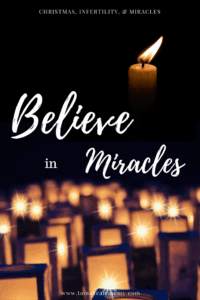 Believing in my infertility miracle- my story of getting pregnant TWICE when the doctors said it was impossible. Fertility, TTC, Infertility Miracles