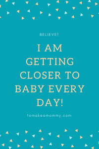 Fertility Affirmation for TTC (trying to conceive). 