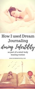 Dream Journaling for Infertility, Fertility, or while trying to conceive. How I dream journaled to get pregnant after infertility!