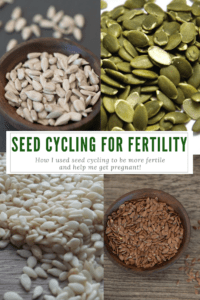 How I used seed cycling to boost my fertility and help get pregnant!