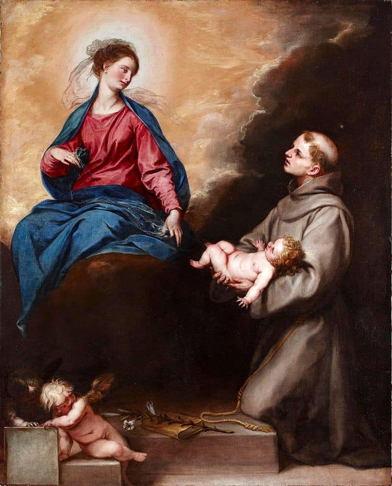 Saint Anthony, Patron saint of lost things, and pregnant women, and prayer for lost things