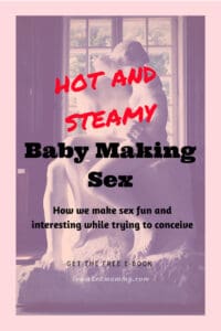 Having sex while trying to conceive can become a drag. Even while struggling with infertility we figured out how to keep things hot in the bedroom! #ttc #infertility #fertility
