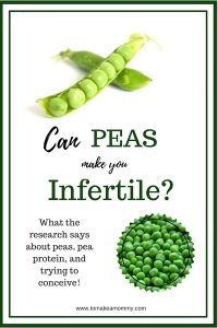 Peas and Fertility- what the research says about peas and infertility #ttc #fertilitydiet