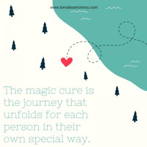There is no magic cure for #infertility. It's the journey to health and happiness that matter! #fertility #ttc