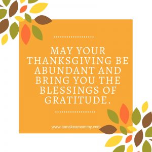 Abundance and Fertility and Thanksgiving #fertility #infertility #ttc