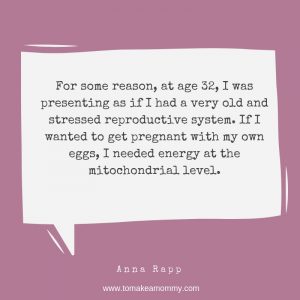 My CoQ10 Fertility Success Story! My infertility diagnosis included high FSH, low AMH, and a low follicle count. I was presenting with Diminished Ovarian Reserve at age 32!