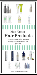 Shampoo, Conditioner, and Hair Products that are non-toxic and safer for fertility and pregnancy. #infertility #nontoxic #fertility