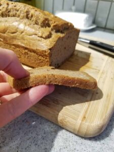 Easy keto bread, works with #paleo #keto #cleaneating #banting #aip #lchf diets also! #fertility