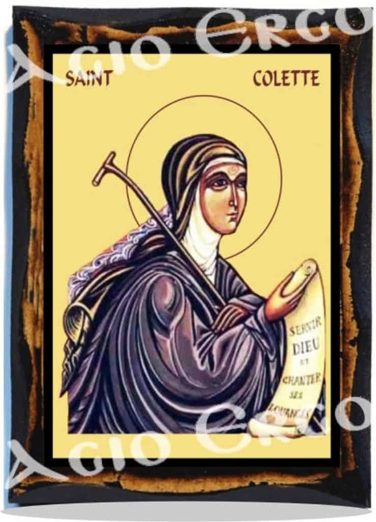 St. Colette of Corbie Patron Saint of Infertility