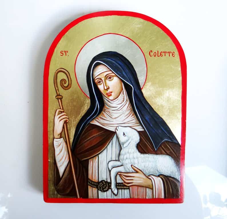 Saint Colette Patron Saint of Childless Couples