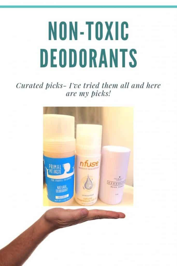 My favorite non-toxic deodorants- I've tried so many, and here are the ones that really work!