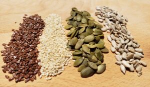 Seed cycling for fertility, how I used seed cycling to help me get pregnant after infertility and miscarriage. My Seed Cycling Success Story!