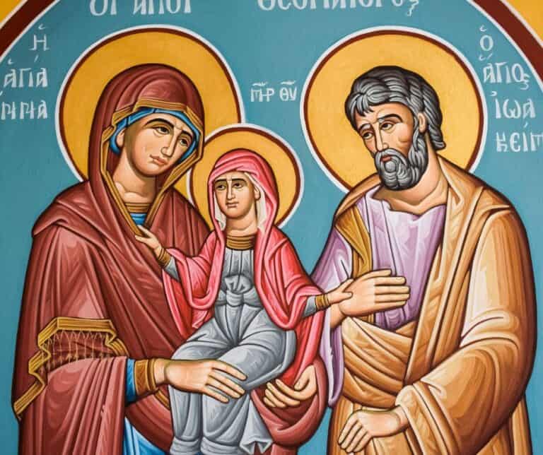 St. Anne and St. Joachim, Patron Saints of Getting Pregnant