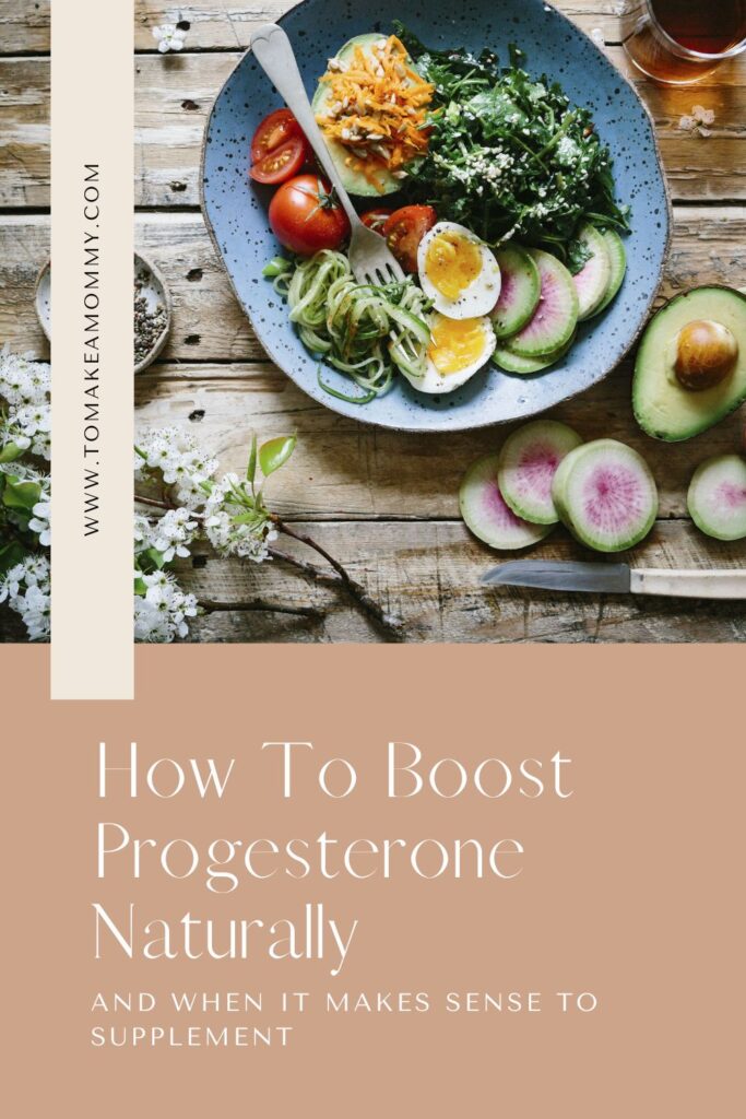 How diet, lifestyle changes, weight reduction, and stress management can naturally boost progesterone levels and help you balance your hormones.