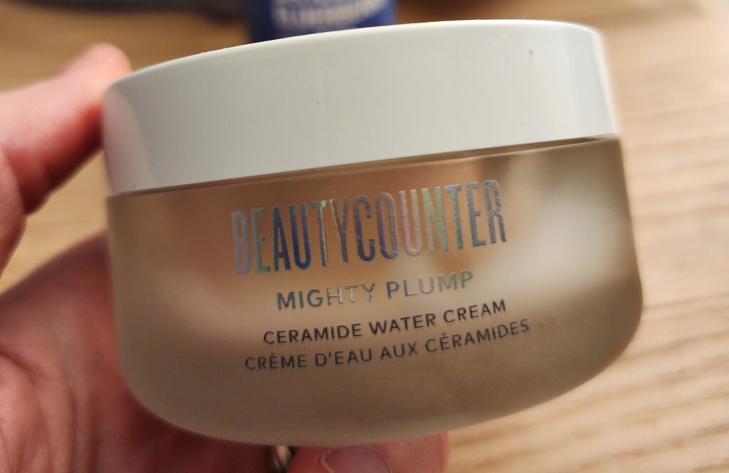 My Beautycounter Mighty Plump Ceramide Water Cream Review